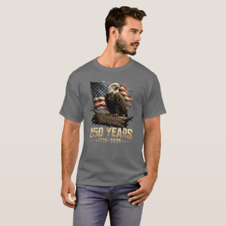 アメリカ独立250周年記念 アメリカ国旗 Tシャツ
