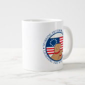 アメリカ独立250周年記念 アメリカ独立記念日 1776  ジャンボコーヒーマグカップ (正面右)