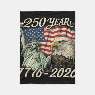 アメリカ独立250周年記念 アメリカ生誕250年 7月4日 フリースブランケット
