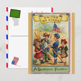 アメリカ独立250周年記念：アメリカ 1776–2026 シーズンポストカード