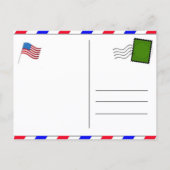 アメリカ独立250周年記念:アメリカ 1776–2026 シーズンポストカード (裏面)