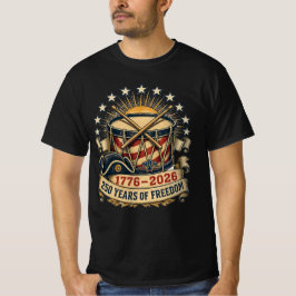 アメリカ独立250周年記念 アメリカ 1776–2026 ヴィンテージTシャツ Tシャツ