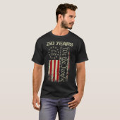 アメリカ独立250周年記念 アメリカ 1776-2026 250周年 4th tシャツ (正面フル)