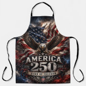 アメリカ独立250周年記念 エプロン (正面)