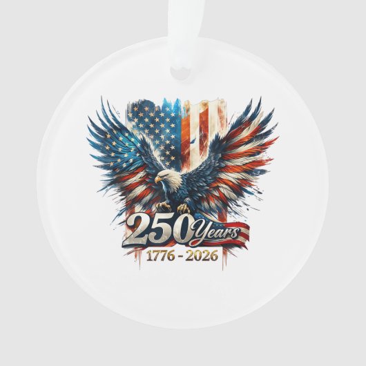アメリカ独立250周年記念 オーナメント (正面)