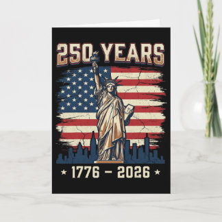 アメリカ独立250周年記念 カード