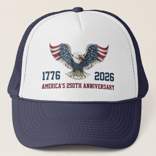 アメリカ独立250周年記念 キャップ (正面)