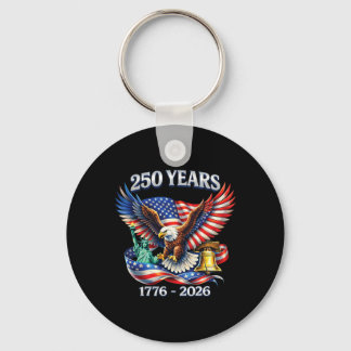 アメリカ独立250周年記念 キーホルダー