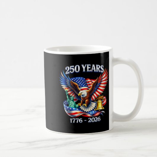 アメリカ独立250周年記念 コーヒーマグカップ (右)