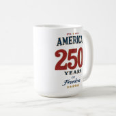アメリカ独立250周年記念 コーヒーマグカップ (正面右)