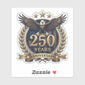 アメリカ独立250周年記念 シール (シート)