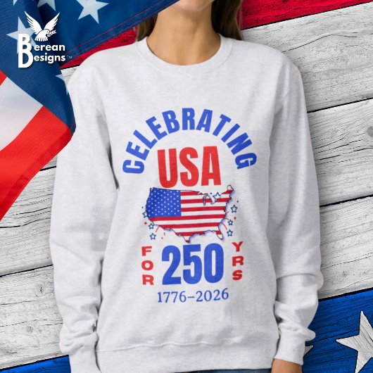 アメリカ独立250周年記念 スウェットシャツ