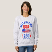 アメリカ独立250周年記念 スウェットシャツ (正面フル)
