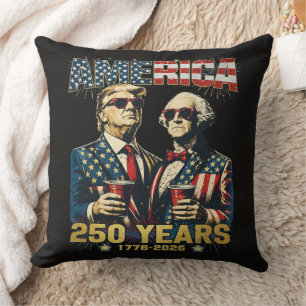 アメリカ独立250周年記念 トランプ クッション