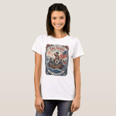 アメリカ独立250周年記念 ネコ Tシャツ (正面フル)