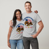 アメリカ独立250周年記念 ハクトウワシ Tシャツ (ユニセックス)