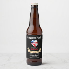 アメリカ独立250周年記念 ビールラベル