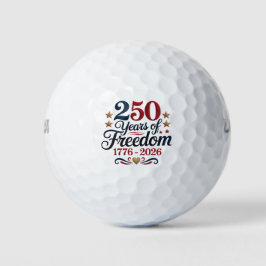 アメリカ独立250周年記念 フェデレーション ゴルフボール