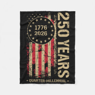 アメリカ独立250周年記念 フリースブランケット