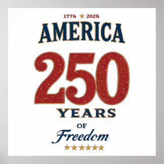 アメリカ独立250周年記念 ポスター