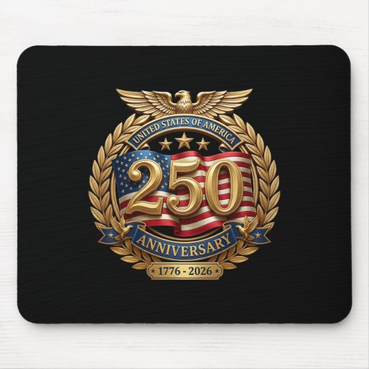アメリカ独立250周年記念 マウスパッド (正面)