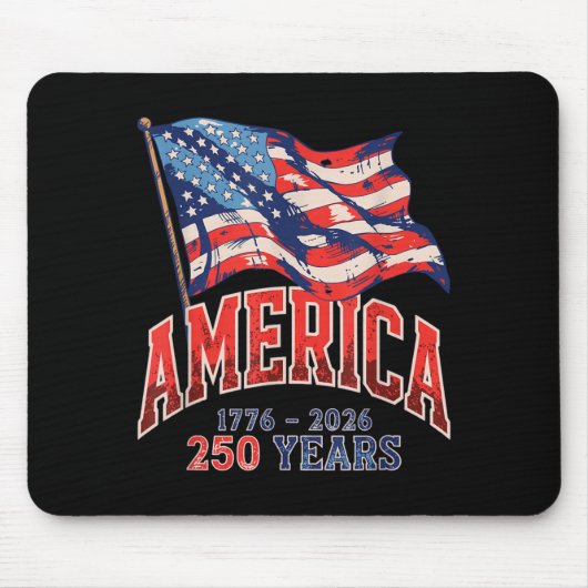アメリカ独立250周年記念 マウスパッド (正面)