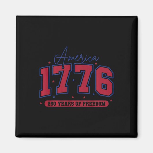 アメリカ独立250周年記念 マグネット (正面)
