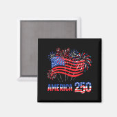 アメリカ独立250周年記念 マグネット (正面/裏面)