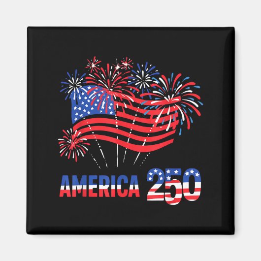 アメリカ独立250周年記念 マグネット (正面)