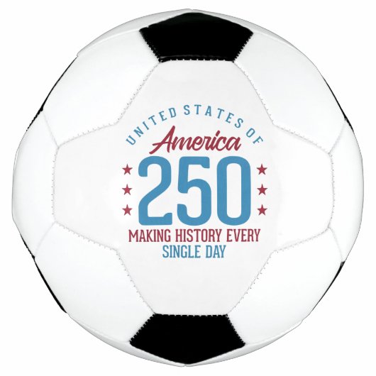 アメリカ独立250周年記念 メイキング・ヒストリー サッカーボール (正面)