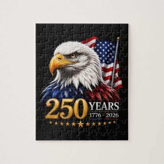 アメリカ独立250周年記念 愛国心 USA ジグソーパズル (縦)