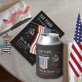 アメリカ独立250周年記念 愛国的なWe the People 缶クーラー