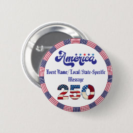 アメリカ独立250周年記念 缶バッジ