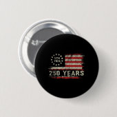 アメリカ独立250周年記念 缶バッジ (正面&裏面)