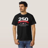 アメリカ独立250周年記念 1776年以来 Tシャツ (正面フル)