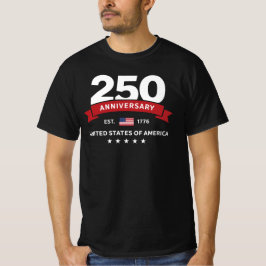 アメリカ独立250周年記念 1776年以来 Tシャツ