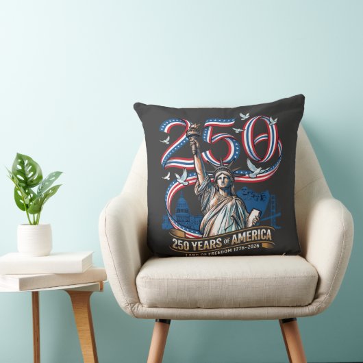 アメリカ独立250周年記念 1776年 2026年 クッション (椅子)