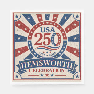 アメリカ独立250周年記念 1776-2026 スタンダードランチョンナプキン