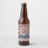 アメリカ独立250周年記念 1776-2026 ビールラベル (正面)