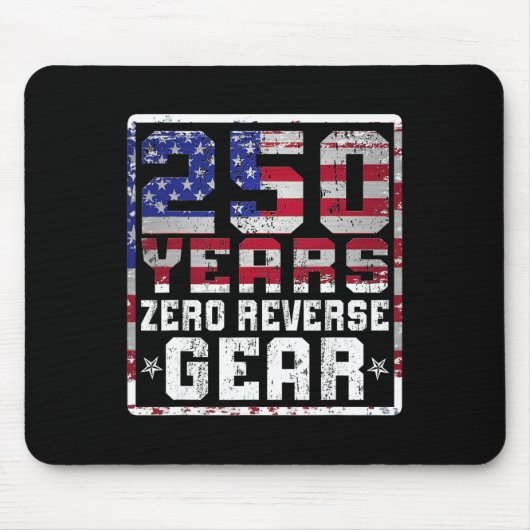 アメリカ独立250周年記念 1776-2026 マウスパッド (正面)