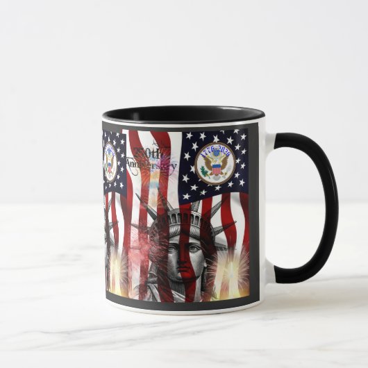 アメリカ独立250周年記念 1776 2026 マグカップ (右)