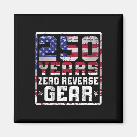 アメリカ独立250周年記念 1776-2026 マグネット (正面)