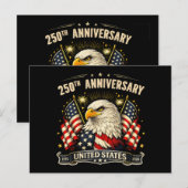 アメリカ独立250周年記念 1776 2026 愛国 ポストカード (正面/裏面)