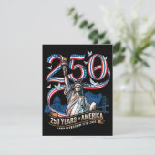 アメリカ独立250周年記念 1776 2026  招待状 (スタンド正面)