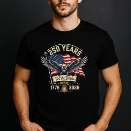 アメリカ独立250周年記念 1776 2026 Tシャツ