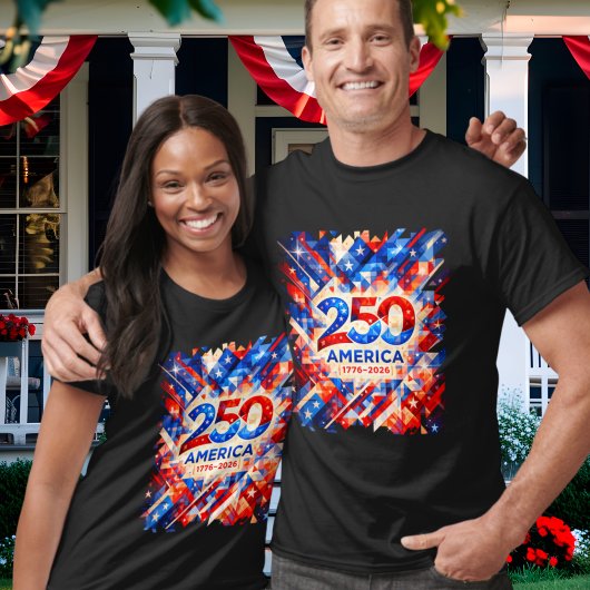 アメリカ独立250周年記念 1776–2026 USA 愛国  Tシャツ