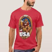 アメリカ独立250周年記念 2026年7月4日 Tシャツ (正面)