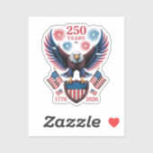 アメリカ独立250周年記念 250年 米国 1776 シール (シート)