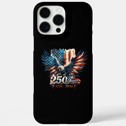 アメリカ独立250周年記念 Case-Mate iPhoneケース (裏面)