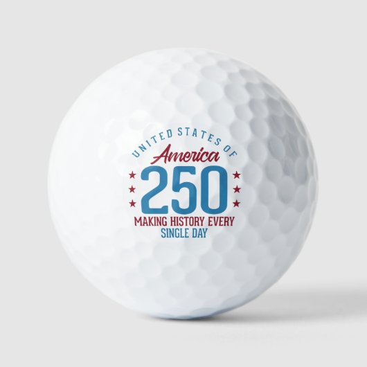 アメリカ独立250周年記念 Making History ゴルフボール (正面)